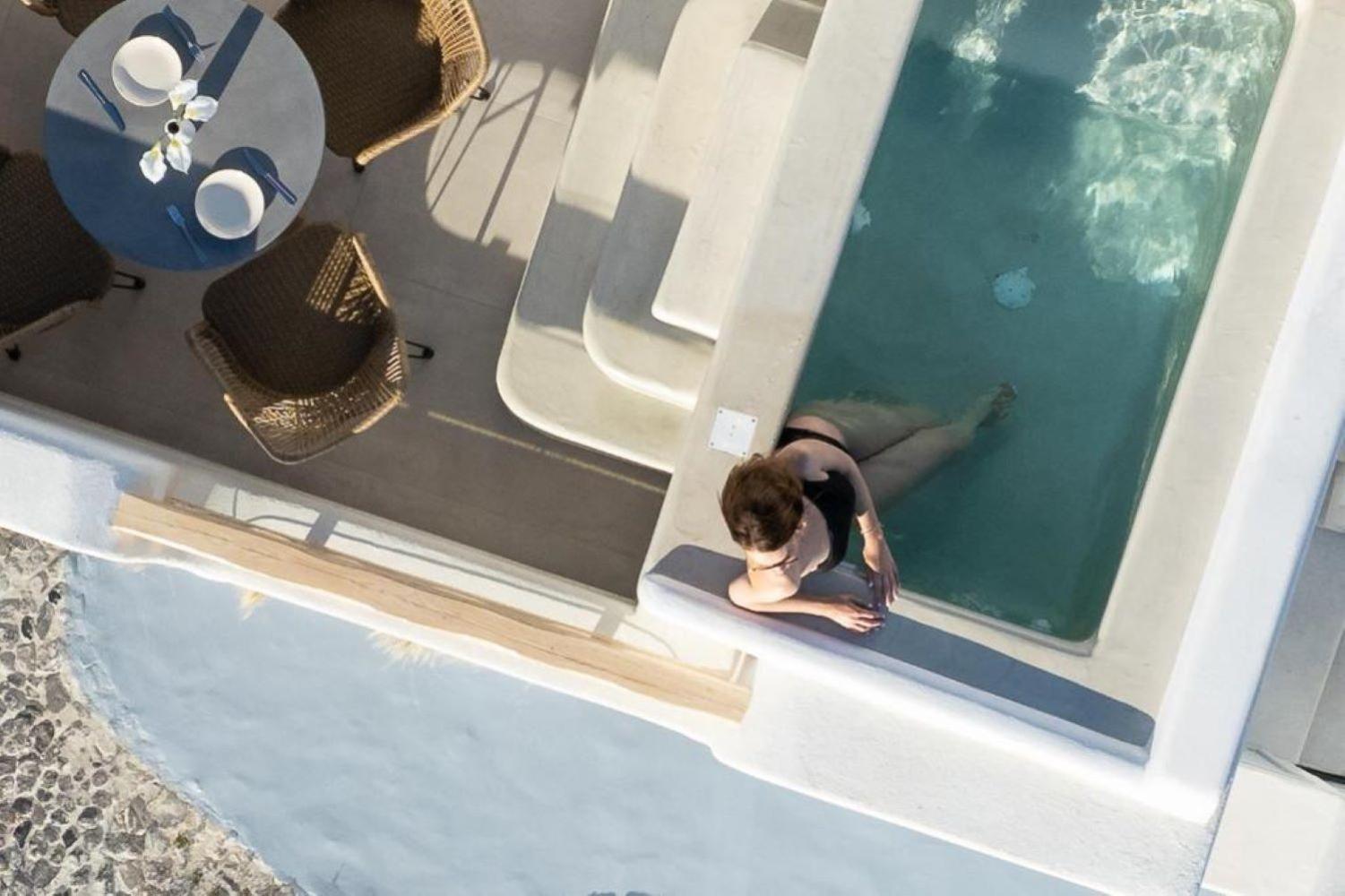 Airth Santorini Suites Firostefani Eksteriør billede